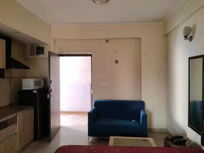 Bedroom Image of 455 Sq.ft 1 RK Apartment / Flat for rent in Supertech Ecociti, Sector 137 Noida for Rs. 19500