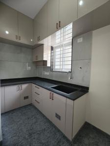 Kitchen Image of 700 Sq.ft 1 BHK Builder Floor for rent in HSR Layout Bengaluru for Rs. 30000