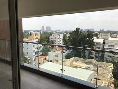 Balcony Image of 4190 Sq.ft 4 BHK Apartment / Flat for rent in Halasuru Bengaluru for Rs. 350000