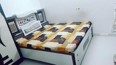 Bedroom Image of 1000 Sq.ft 2 BHK Apartment / Flat for rent in Shree Krishna Residency, Charan Singh Nagar Sikar for Rs. 16000