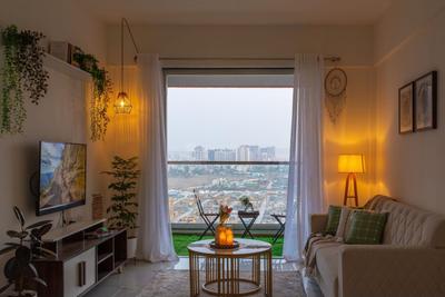 Hall Image of 1000 Sq.ft 2 BHK Apartment / Flat for sale in Kohinoor Sapphire III, Tathawade Pune for Rs. 9100000