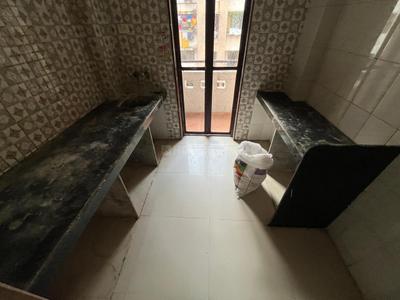Kitchen Image of 620 Sq.ft 1 BHK Apartment / Flat for sale in Amrut Residency, Boisar Mumbai for Rs. 1800001