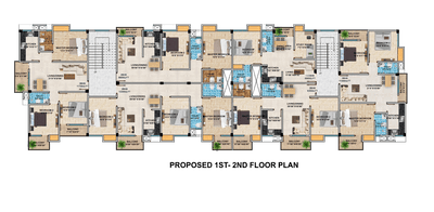 Image of 1230 Sq.ft 3 BHK Apartment / Flat for sale in Satgaon, Guwahati for Rs. 5535000