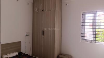 Bedroom Image of 750 Sq.ft 1 BHK Apartment / Flat for rent in Thanisandra Bengaluru for Rs. 22000