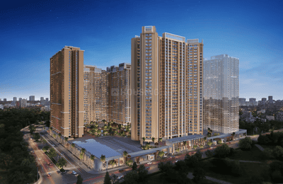 Image of 1276 Sq.ft 3 BHK Apartment / Flat for sale in Dosti Willow, Thane West, Thane for Rs. 26800000