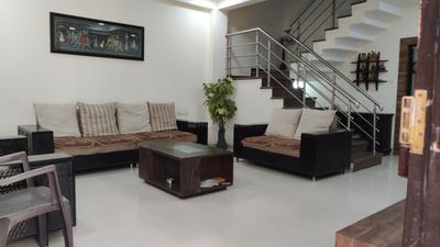 Living Room Image of 1800 Sq.ft 3.5 BHK Villa for sale in Tragad Ahmedabad for Rs. 17000000