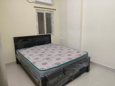Bedroom Image of 792 Sq.ft 1 BHK Apartment / Flat for rent in Kondapur Hyderabad for Rs. 22000