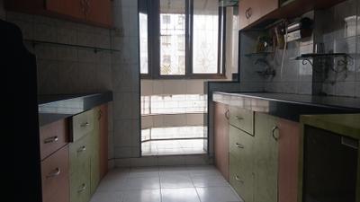 Kitchen Image of 1050 Sq.ft 2 BHK Apartment / Flat for sale in HDIL Dheeraj Upvan 2, Borivali East Mumbai for Rs. 18700000