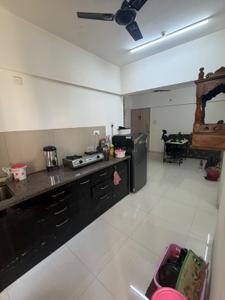 Kitchen Image of 600 Sq.ft 1 BHK Apartment / Flat for rent in W 57, Wakad Pune for Rs. 24000