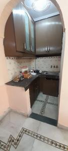 Kitchen Image of 373 Sq.ft 1 BHK Independent House for rent in Pitampura New Delhi for Rs. 10000