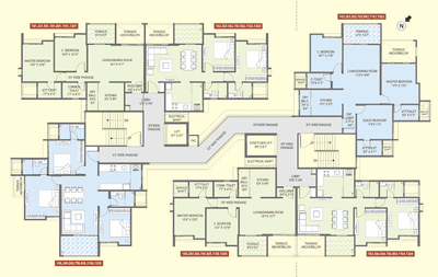 Image of 997 Sq.ft 2 BHK Apartment / Flat for sale in Hinjawadi Phase 3, Pune for Rs. 7800000