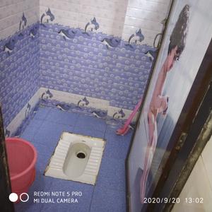 Common Bathroom Image of 650 Sq.ft 1 BHK Apartment / Flat for sale in Diva Thane for Rs. 1700000