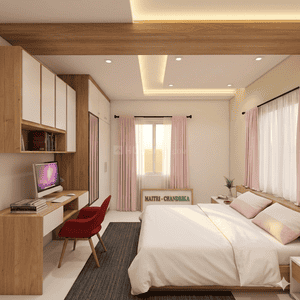 Image of 902 Sq.ft 2 BHK Apartment / Flat for sale in S K Maitri Chandrika, Dhanori, Pune for Rs. 7549680