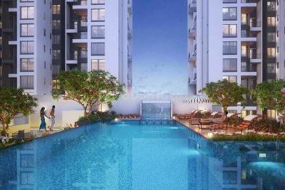 Image of 850 Sq.ft 3 BHK Apartment / Flat for sale in Rama Metro Life Maxima Residences, Tathawade, Pune for Rs. 12000000