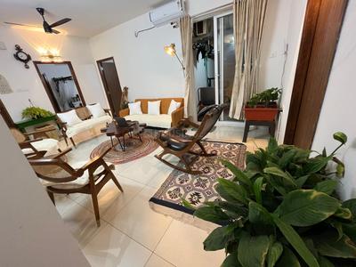 Hall Image of 1300 Sq.ft 3 BHK Apartment / Flat for rent in Provident Adora De Goa, Sancoale Goa for Rs. 65000