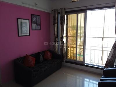 Hall Image of 460 Sq.ft 1 BHK Apartment / Flat for rent in Krishna Heights, Ghansoli Navi Mumbai for Rs. 38045