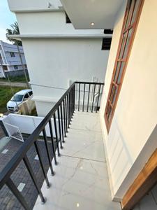 Balcony Image of 1100 Sq.ft 3 BHK Independent House for sale in Thattampady Kochi for Rs. 4700000