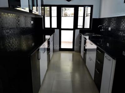 Kitchen Image of 1500 Sq.ft 3 BHK Independent House for rent in Kanadiya Indore for Rs. 28000