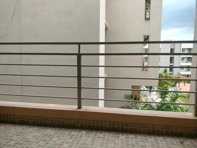 Bedroom Three Image of 2200 Sq.ft 3 BHK Apartment / Flat for rent in Marathahalli Bengaluru for Rs. 78000