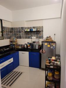 Kitchen Image of 650 Sq.ft 1 BHK Apartment / Flat for sale in Vijayalaxmi Laxmisatyam Residency, Dhanori Pune for Rs. 4200000