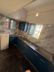 Kitchen Image of 602 Sq.ft 1 BHK Apartment / Flat for rent in Mahadevapura Bengaluru for Rs. 26000