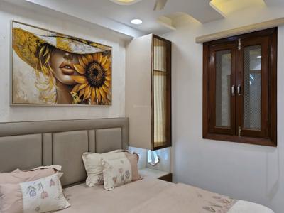 Bedroom Image of 810 Sq.ft 3 BHK Apartment / Flat for sale in Dwarka Mor New Delhi for Rs. 5500000