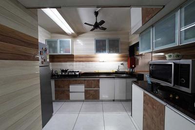Kitchen Image of 936 Sq.ft 2 BHK Apartment / Flat for sale in Sarjan Tower, Memnagar Ahmedabad for Rs. 7700000