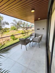 Balcony Image of 2000 Sq.ft 4 BHK Apartment / Flat for sale in Courtyard Phoenix, Bhayli Vadodara for Rs. 13700000