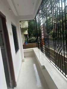 Balcony Image of 1100 Sq.ft 3 BHK Apartment / Flat for rent in Kalyani Nadia for Rs. 13000
