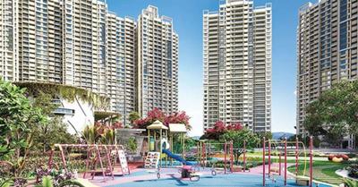 Building Image of 778 Sq.ft 1 BHK Apartment / Flat for sale in Embassy Indiabulls Park 1, Panvel Navi Mumbai for Rs. 8400000