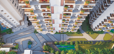 Image of 1440 Sq.ft 2 BHK Apartment / Flat for sale in Kollur, Hyderabad for Rs. 9900000