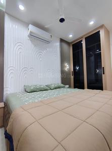 Bedroom Image of 780 Sq.ft 2 BHK Apartment / Flat for rent in Godrej Boulevard, Manjari Budruk Pune for Rs. 40000