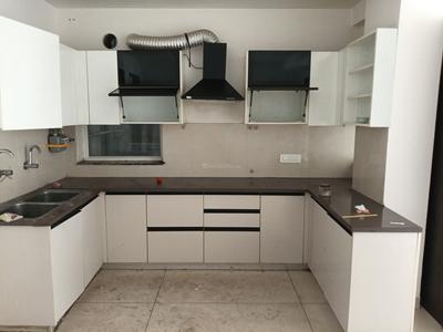 Kitchen Image of 1737 Sq.ft 3 BHK Apartment / Flat for rent in Green Valley Residencia, Gazipur Zirakpur for Rs. 25000