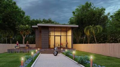 Living Room Image of 550 Sq.ft 1 BHK Independent House for sale in Shamirpet Hyderabad for Rs. 3350000