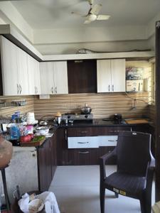 Kitchen Image of 1350 Sq.ft 3 BHK Apartment / Flat for rent in Bawadiya Kalan Bhopal for Rs. 22000