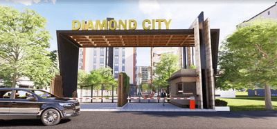 Image of 724 Sq.ft 2 BHK Apartment / Flat for sale in Diamond City , Phulnakhara, Cuttack for Rs. 8200000
