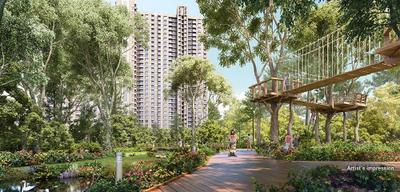 Image of 560 Sq.ft 1 BHK Apartment / Flat for sale in Lodha Amara, Kolshet, Thane for Rs. 7650000