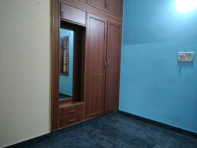 Bedroom Image of 1200 Sq.ft 2 BHK Independent House for rent in Vidyaranyapura Bengaluru for Rs. 18000