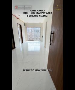 Image of 395 Sq.ft 1 BHK Apartment / Flat for sale in HS Samarpan, Ghatkopar East, Mumbai for Rs. 10000000