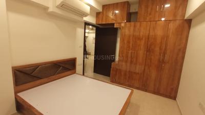 Bedroom Image of 1050 Sq.ft 2 BHK Apartment / Flat for rent in Ruparel Ariana, Wadala Mumbai for Rs. 120000