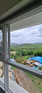 Balcony Image of 650 Sq.ft 2 BHK Apartment / Flat for rent in MICL Aaradhya Parkwood, Mira Road East Mira Bhayandar for Rs. 36000