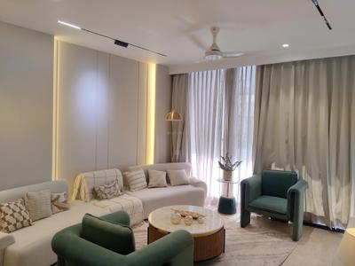Living Room Image of 2200 Sq.ft 2 BHK Builder Floor for rent in Ambience Lagoon, DLF Phase 3 Gurgaon for Rs. 54000