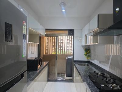 Kitchen Image of 856 Sq.ft 2 BHK Apartment / Flat for sale in Evershine Amavi 303 Phase 3, Virar West Virar for Rs. 5450000