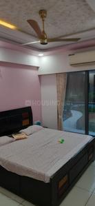 Bedroom Image of 700 Sq.ft 2 BHK Apartment / Flat for rent in Aawaass River Front, Randesan Gandhinagar for Rs. 19000
