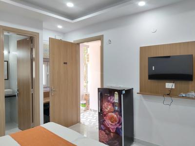Bedroom Image of 580 Sq.ft 1 RK Builder Floor for rent in Sector 30 Gurgaon for Rs. 21000