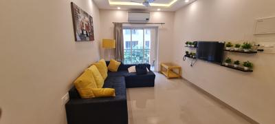 Hall Image of 1069 Sq.ft 2 BHK Apartment / Flat for rent in Naroo LA Palma Residences, Siolim Goa for Rs. 75000