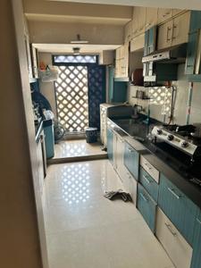 Kitchen Image of 1365 Sq.ft 3 BHK Apartment / Flat for rent in Karnani Reema Residency, Borivali West Mumbai for Rs. 85000