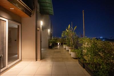 Balcony Image of 4800 Sq.ft 5 BHK Penthouse for sale in Shaligram Plush, Thaltej Ahmedabad for Rs. 47500000