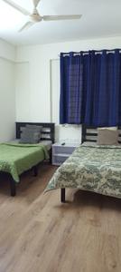 Bedroom Image of 400 Sq.ft 1 RK Apartment / Flat for rent in Domlur Layout Bengaluru for Rs. 23000