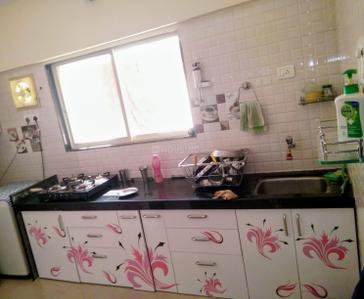 Kitchen Image of 840 Sq.ft 2.5 BHK Apartment / Flat for sale in Bhakti Apartment, Boisar Mumbai for Rs. 4400000